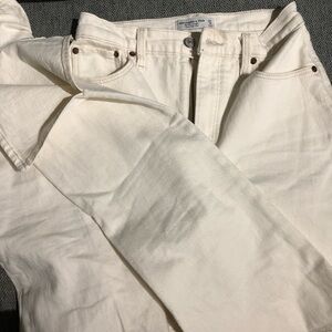 ABERCROMBIE THE 90s STRAIGHT ULTRA High rise CURVE LOVE SIZE 27 LONG.